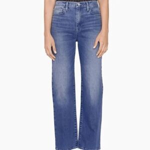FRAME Women's Plus Size Le Jane Cropped Jeans Atrium Wash size 32 / 14
